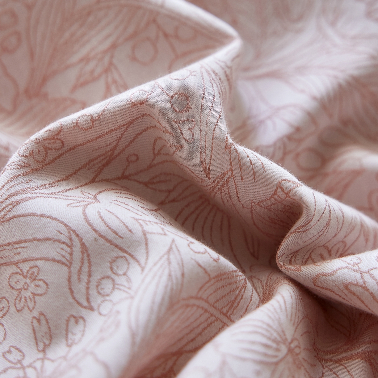 91家纺网 家纺一手货源 找家纺 涞澳家纺 2026新款全棉纯棉色织提花四件套 禾满