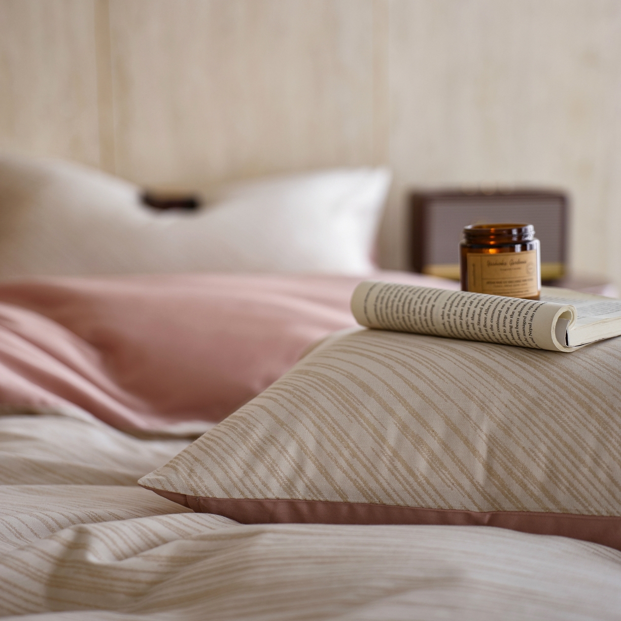 91家纺网 家纺一手货源 找家纺 涞澳家纺 2026新款全棉纯棉色织提花四件套 杰斯