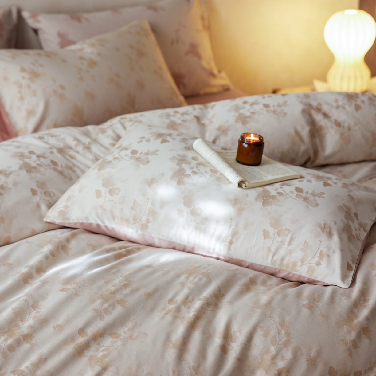 91家纺网 家纺一手货源 找家纺 涞澳家纺 2026新款全棉纯棉色织提花四件套 梦蔓