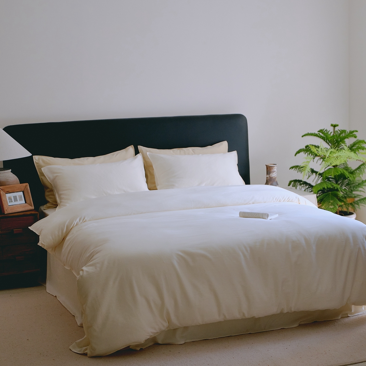 91家纺网 家纺一手货源 找家纺 （总）涞澳家纺 2026新款80水洗天丝棉四件套-简序