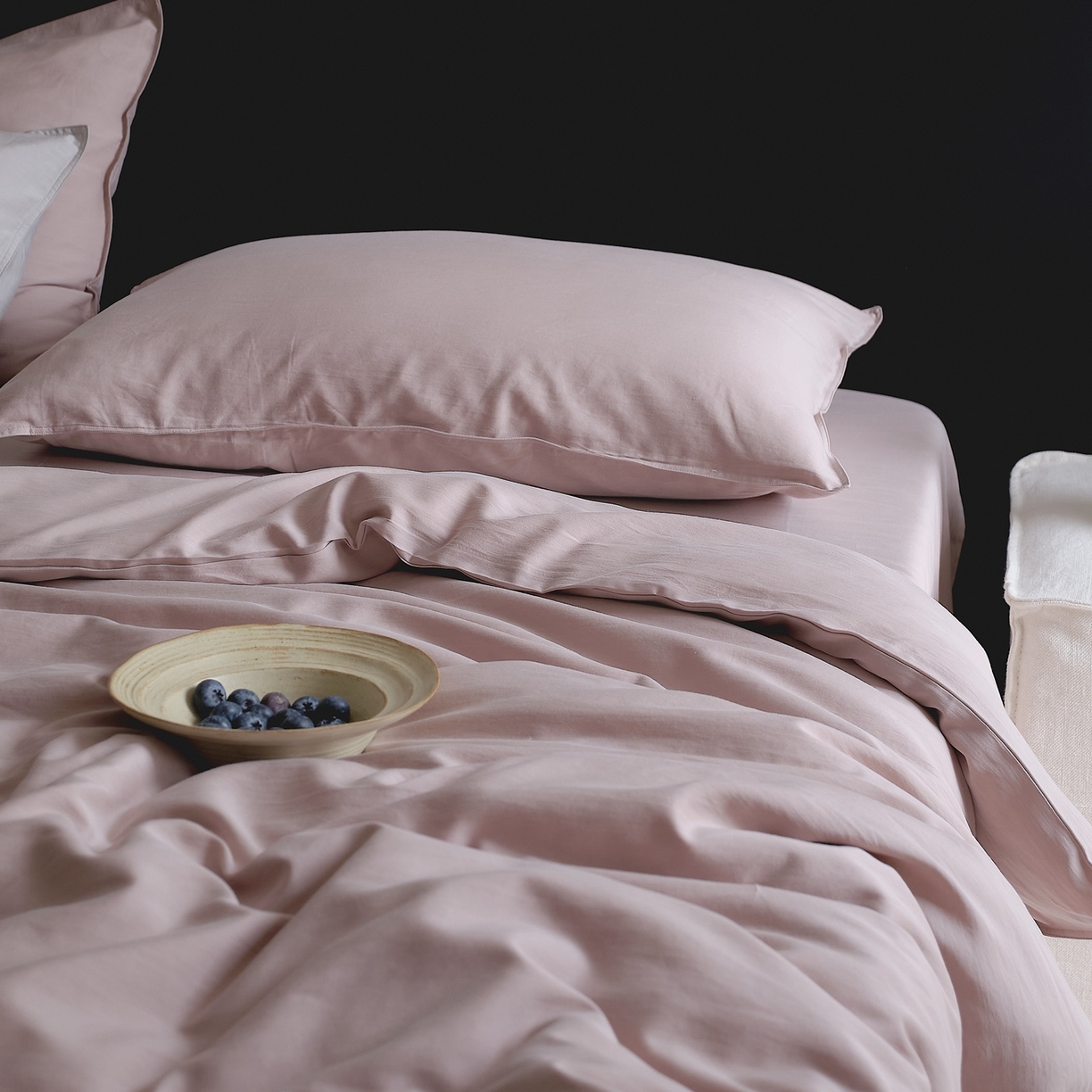 91家纺网 家纺一手货源 找家纺 涞澳家纺 2026新款80水洗天丝棉四件套-简序 简序-紫苏