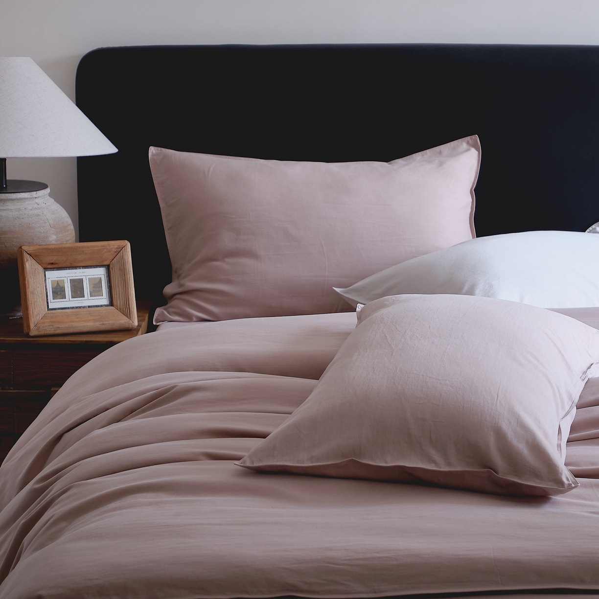 91家纺网 家纺一手货源 找家纺 涞澳家纺 2026新款80水洗天丝棉四件套-简序 简序-紫苏