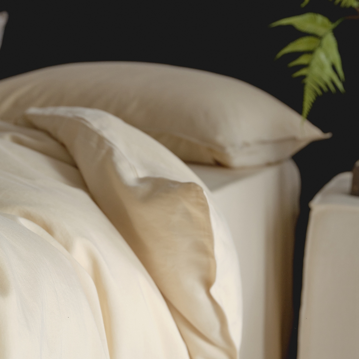 91家纺网 家纺一手货源 找家纺 涞澳家纺 2026新款80水洗天丝棉四件套-简序 简序-夕照金