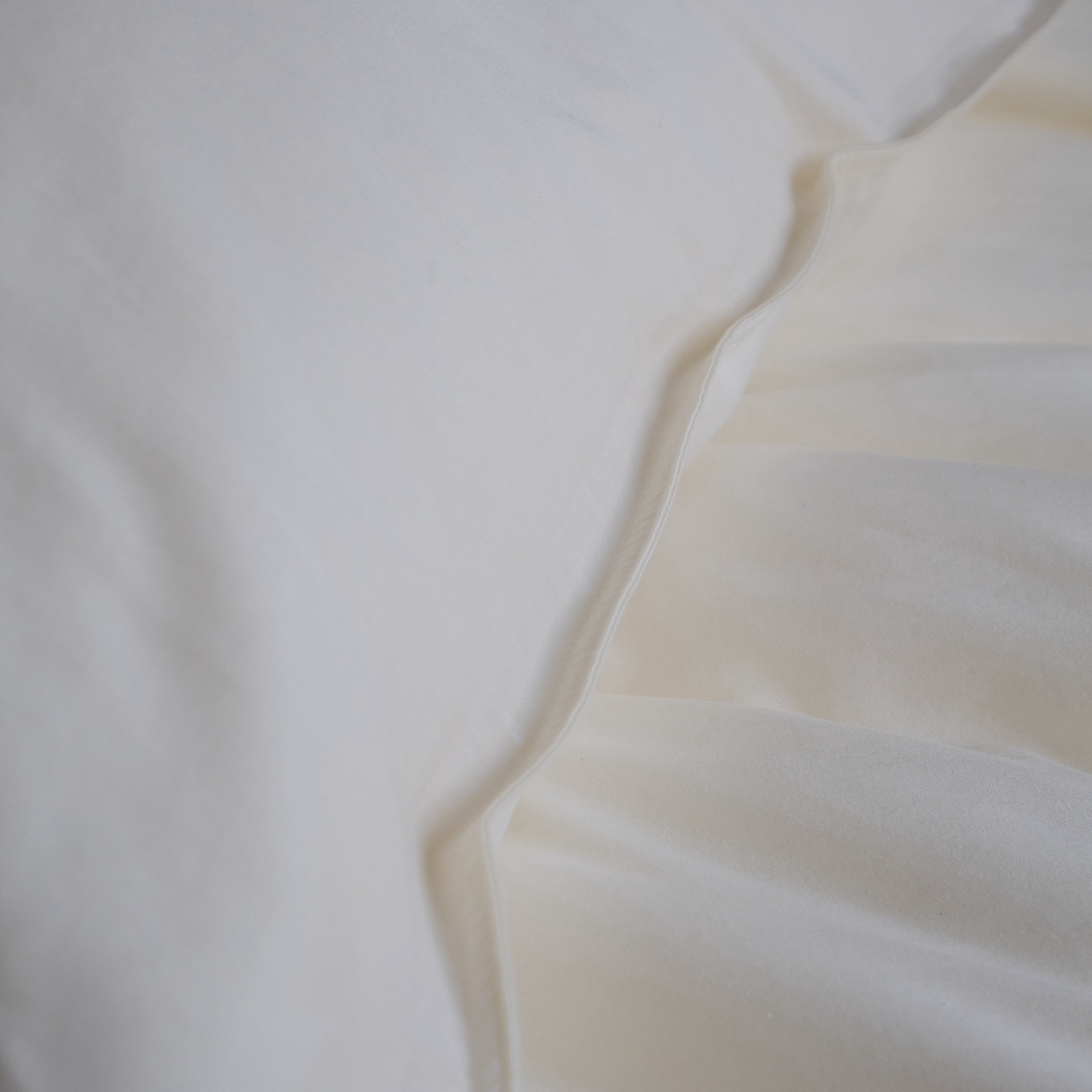 91家纺网 家纺一手货源 找家纺 涞澳家纺 2026新款80水洗天丝棉四件套-简序 简序-暖白