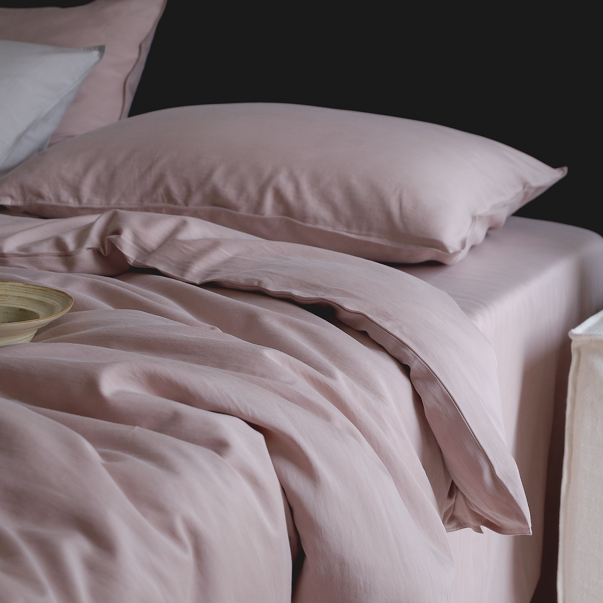 91家纺网 家纺一手货源 找家纺 涞澳家纺 2026新款80水洗天丝棉四件套-简序 简序-紫苏