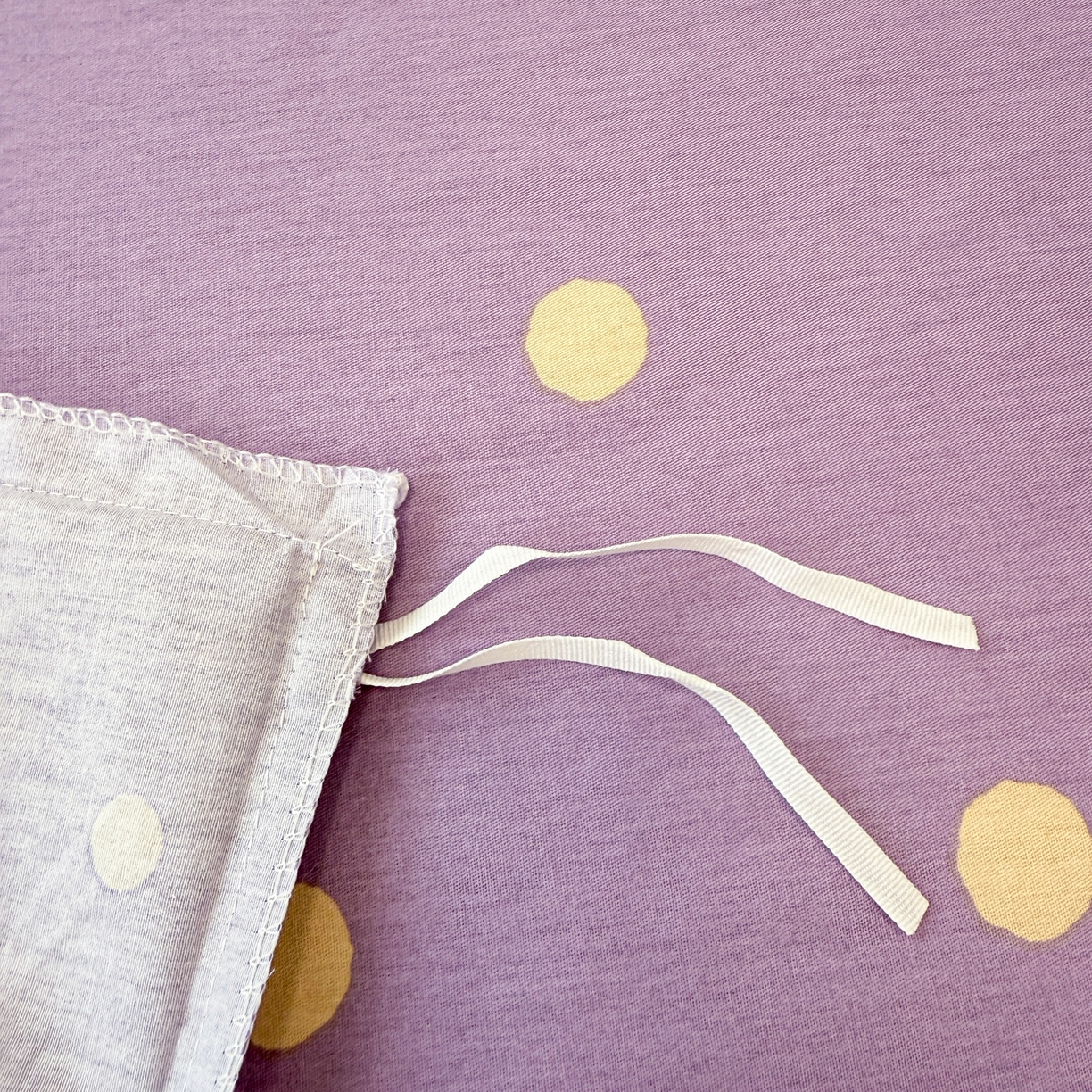 91家纺网 家纺一手货源 找家纺 简宜家居（朝初家纺） 2026新款40支100%纯棉全棉13070斜纹四件套-三丽鸥卡通系列 库洛米紫