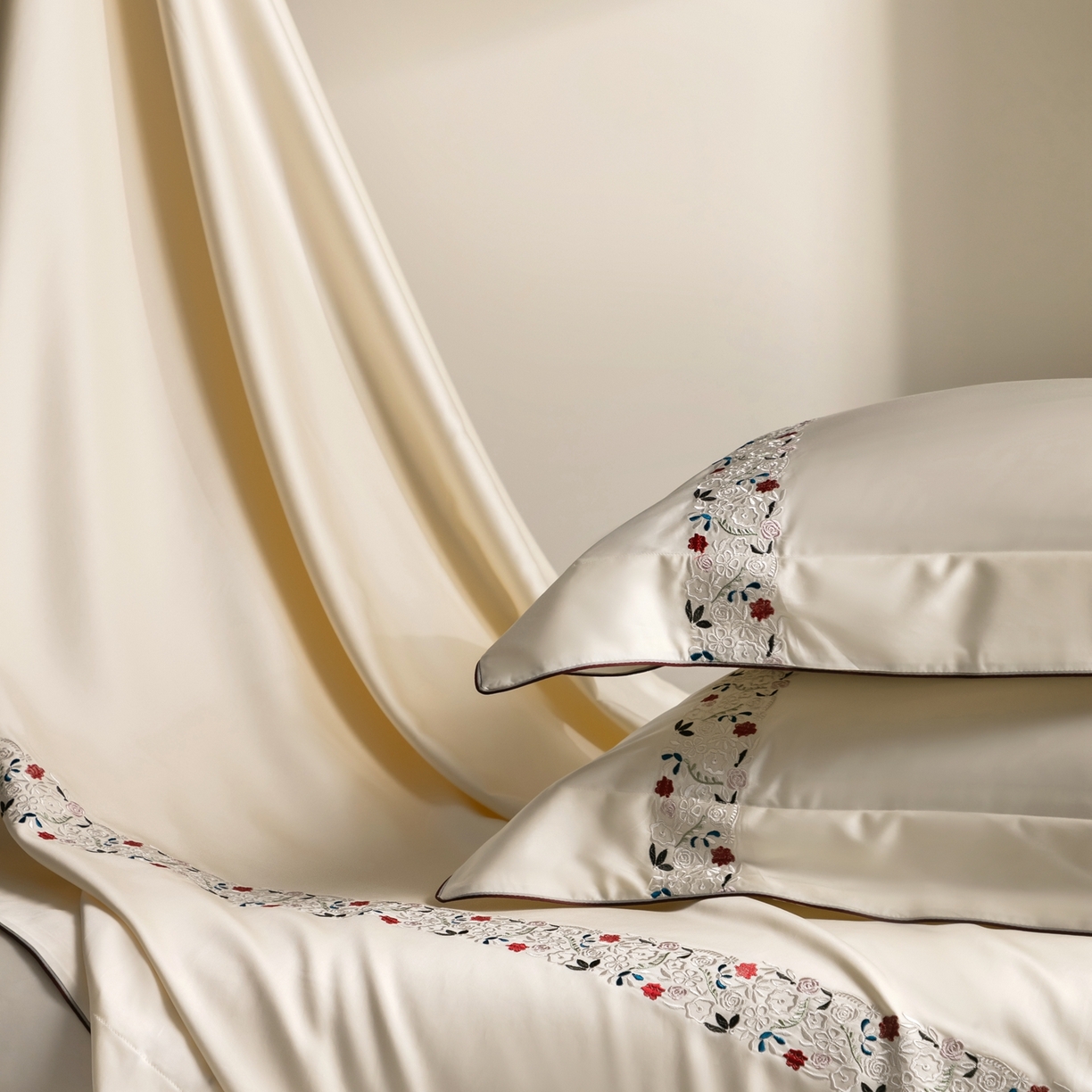 91家纺网 家纺一手货源 找家纺 （总）涞澳家纺 2026新款东帝兴岚雾天丝棉四件套-云莳记