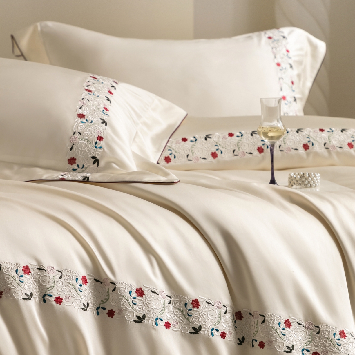 91家纺网 家纺一手货源 找家纺 （总）涞澳家纺 2026新款东帝兴岚雾天丝棉四件套-云莳记