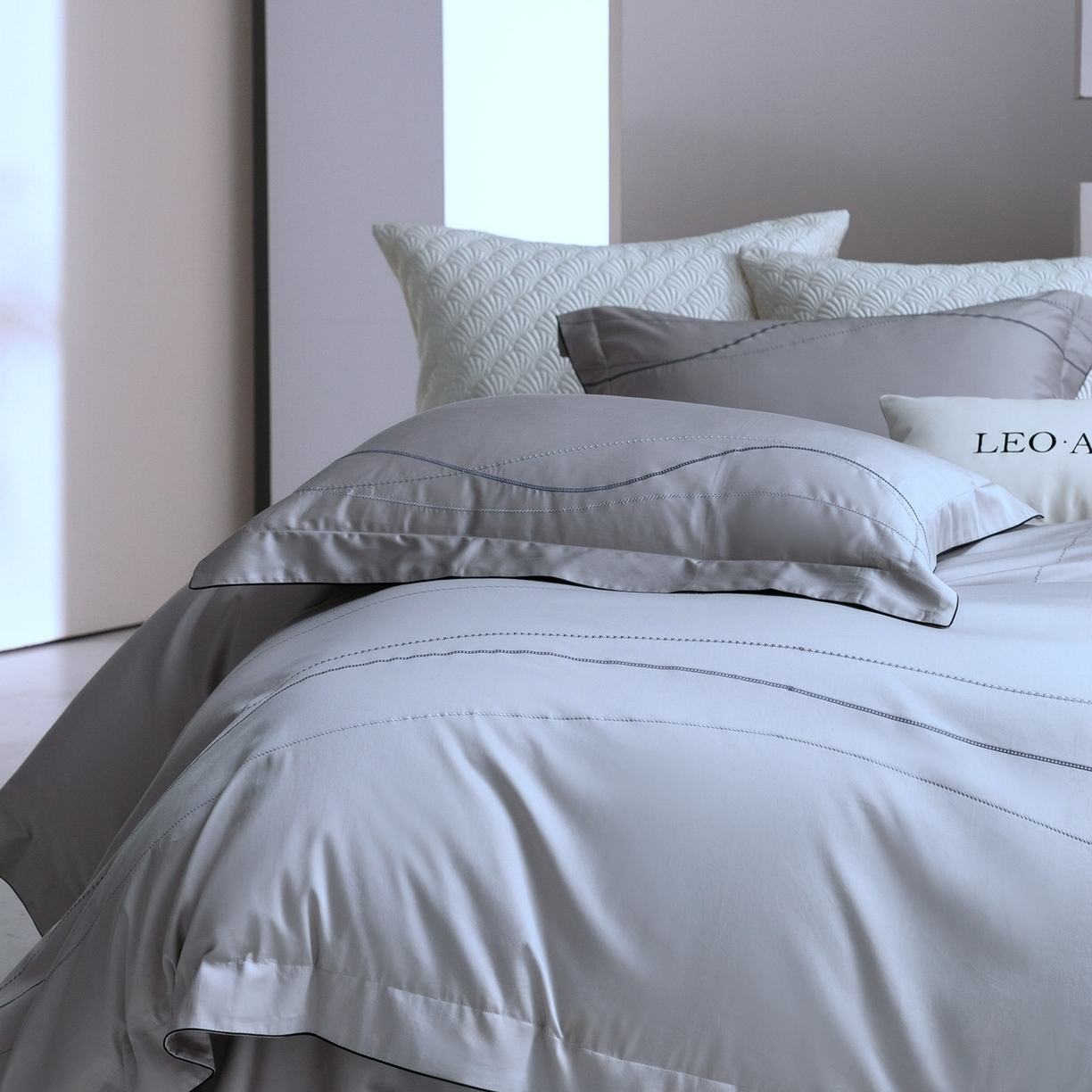 91家纺网 家纺一手货源 找家纺 （总）涞澳家纺 2026新款埃及长绒棉纯棉四件套-简行