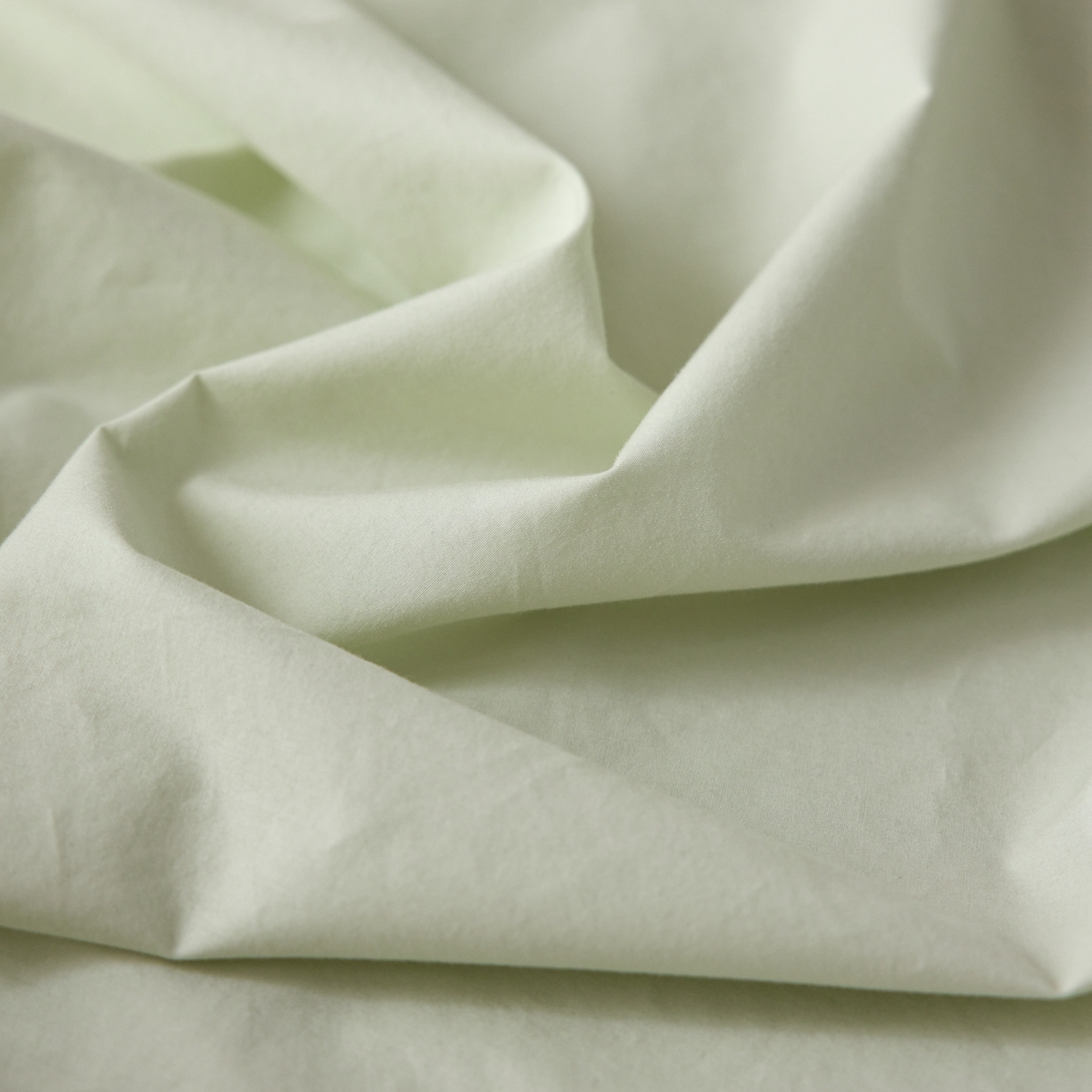 91家纺网 家纺一手货源 找家纺 涞澳家纺 2026新款全棉纯棉水洗棉纯色花边款四件套-珠若 珠若-浅绿