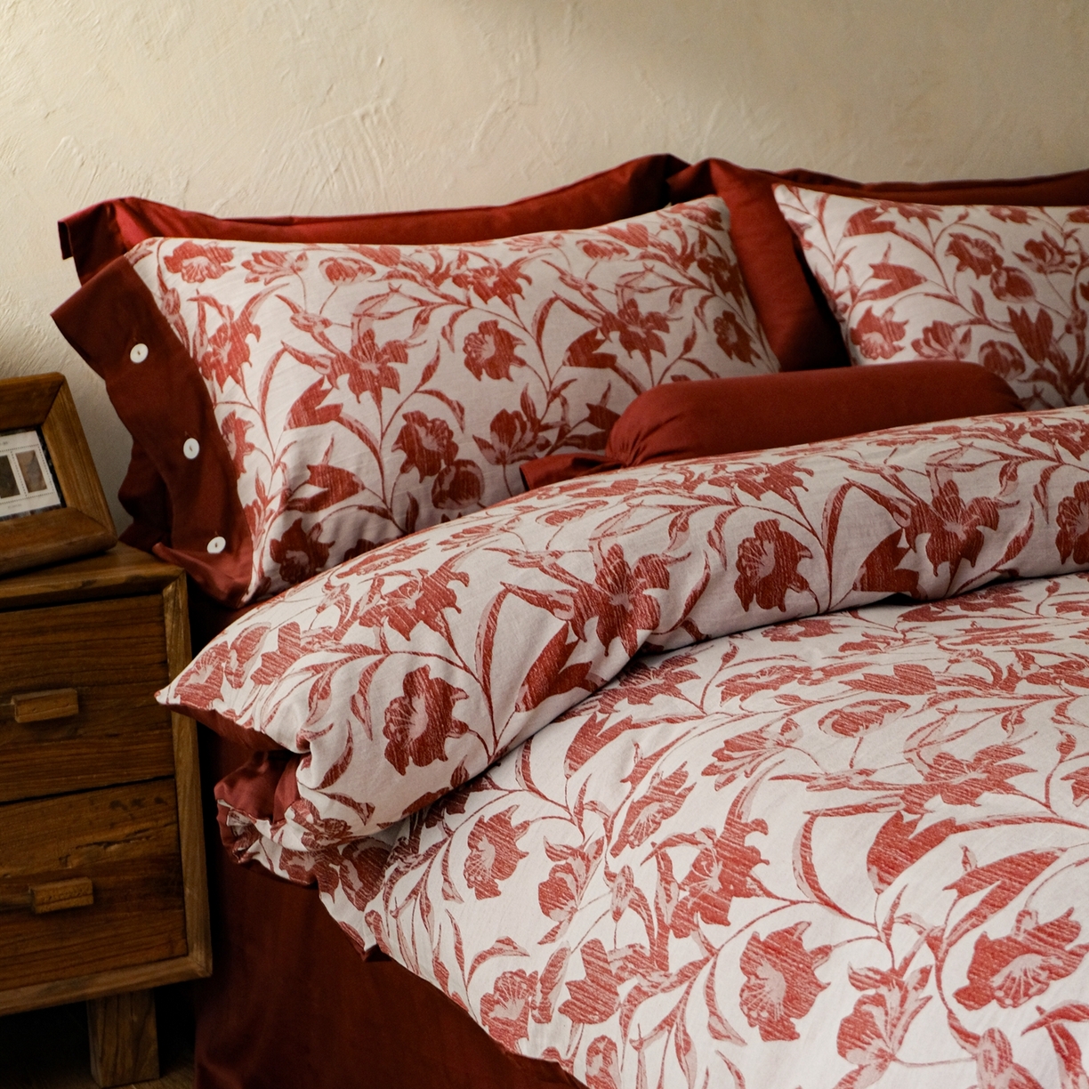 91家纺网 家纺一手货源 找家纺 （总）涞澳家纺 2026新款全棉纯棉色织提花（婚庆）四件套