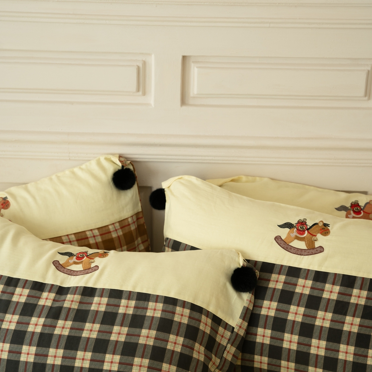 91家纺网 家纺一手货源 找家纺 （总）优然居家纺 2026新款全棉双层纱刺绣四件套-马上有钱（控价260/328/348）