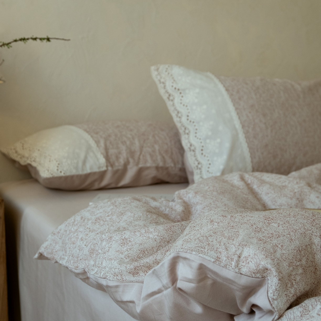 91家纺网 家纺一手货源 找家纺 （总）涞澳家纺 2026新款全棉纯棉水洗棉提花四件套