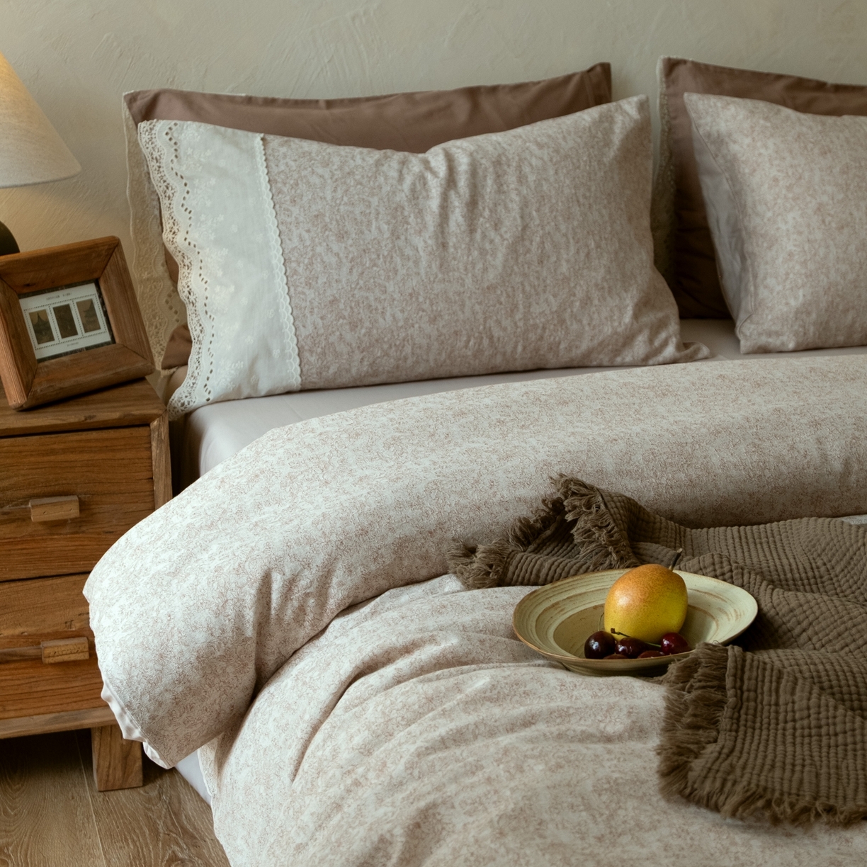 91家纺网 家纺一手货源 找家纺 （总）涞澳家纺 2026新款全棉纯棉水洗棉提花四件套