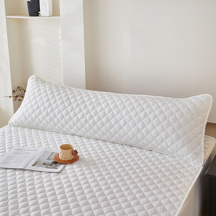 91家纺网 家纺一手货源 找家纺 （总）三盛源 2026新款A类防水夹棉长枕套长款双人枕套1.2 1.5 1.8m米情侣枕头套加长枕芯套-缤纷系列（支持小批量定制尺寸）