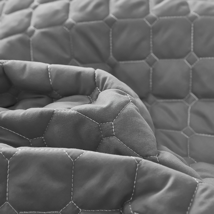 91家纺网 家纺一手货源 找家纺 三盛源 2026新款A类防水夹棉长枕套长款双人枕套1.2 1.5 1.8m米情侣枕头套加长枕芯套-缤纷系列（支持小批量定制尺寸） 缤纷系列-浅灰