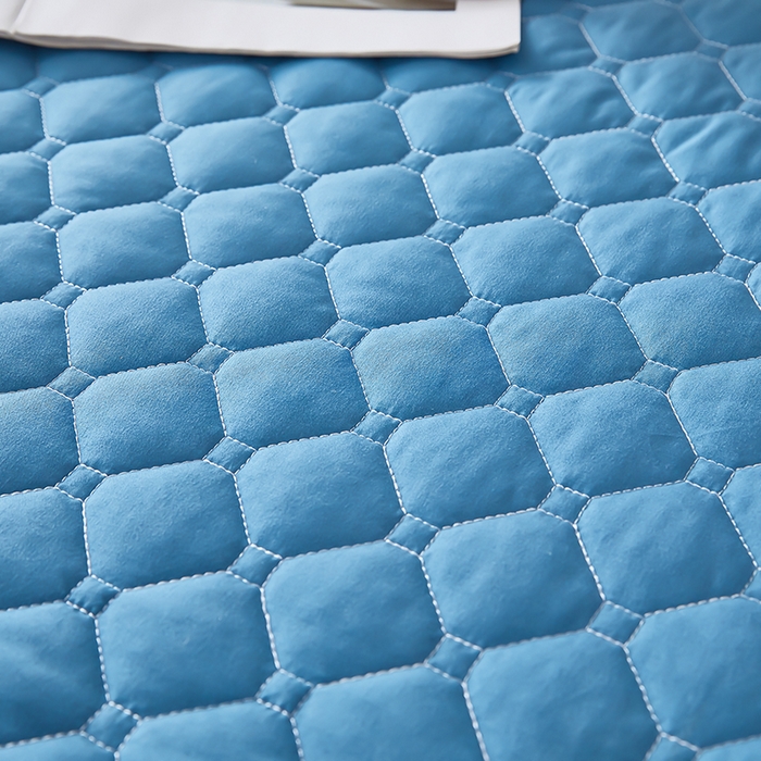 91家纺网 家纺一手货源 找家纺 三盛源 2026新款A类防水夹棉长枕套长款双人枕套1.2 1.5 1.8m米情侣枕头套加长枕芯套-缤纷系列（支持小批量定制尺寸） 缤纷系列-深海蓝