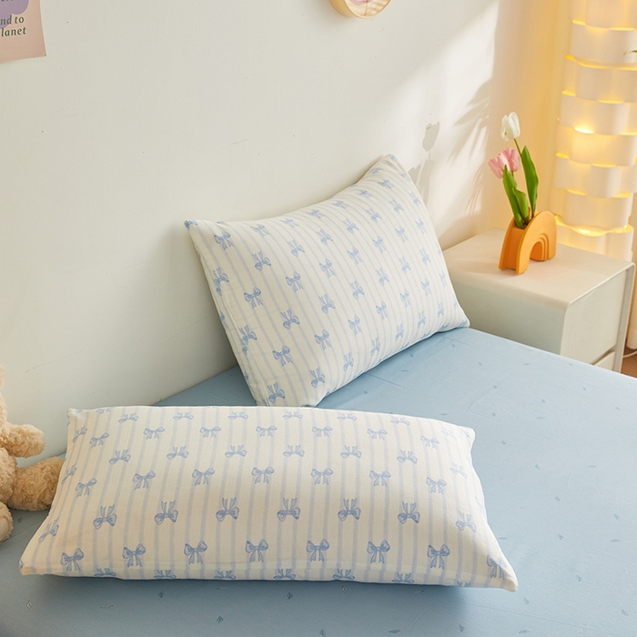 91家纺网 家纺一手货源 找家纺 海洋家纺 2026新款全棉双层纱夏被被子被芯 好丽友