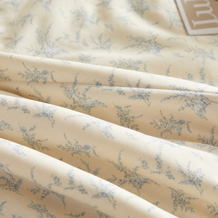 91家纺网 家纺一手货源 找家纺 海洋家纺 2026新款全棉双层纱夏被被子被芯 诺言