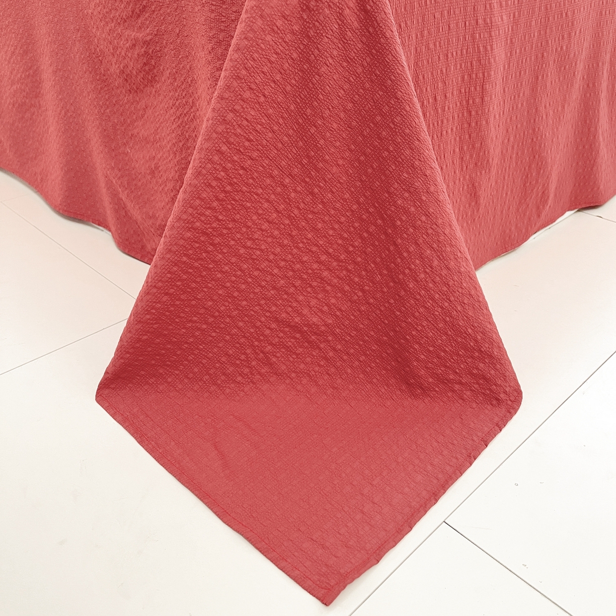 91家纺网 家纺一手货源 找家纺 瑞钰 2026新款直播热款高品质高克重泡泡纱泡芙纱四件套 童话小矮人