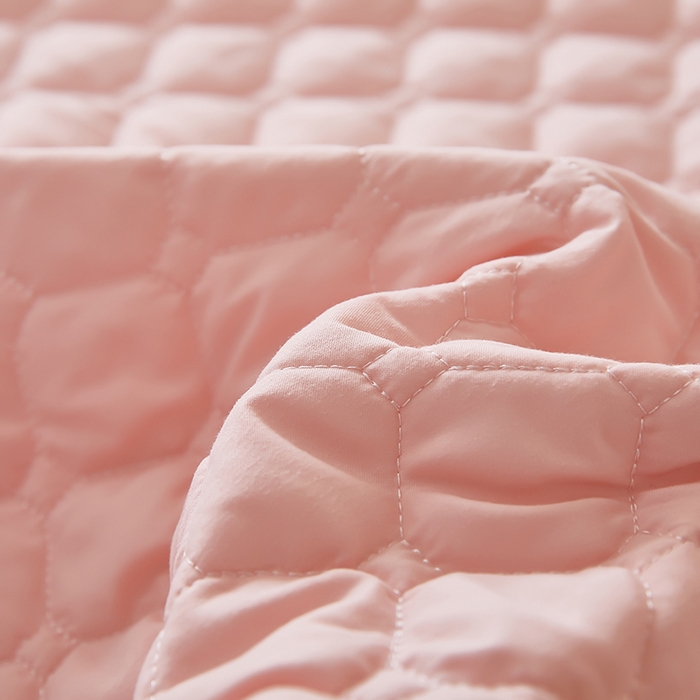 91家纺网 家纺一手货源 找家纺 三盛源 2026新款防水夹棉床笠单件A类防尘隔尿罩家用单双人床垫席梦思全包保护罩-缤纷系列（支持小批量定制尺寸） 缤纷系列-嫩粉