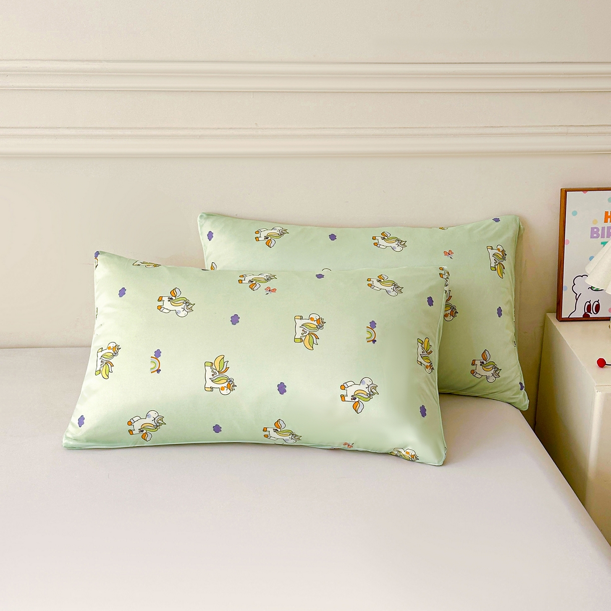 91家纺网 家纺一手货源 找家纺 悦织语 2026新款凉感丝（含氨纶）双面凉感冰丝夏凉被空调被 好运加马