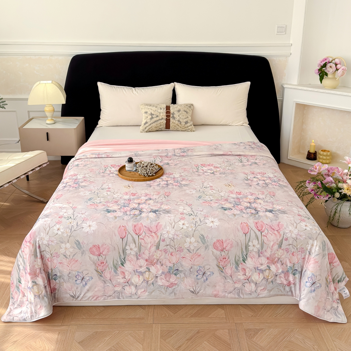 91家纺网 家纺一手货源 找家纺 （总）圣尔雅家纺 2026春夏新款数码印花凉感丝夏被夏凉被空调被系列