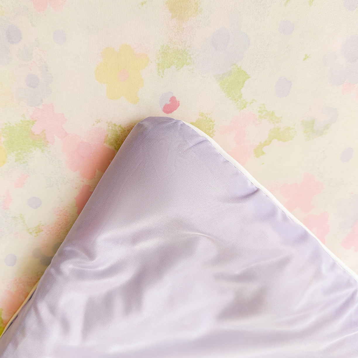 91家纺网 家纺一手货源 找家纺 悦织语 2026新款凉感丝（含氨纶）双面凉感冰丝夏凉被空调被 花间集