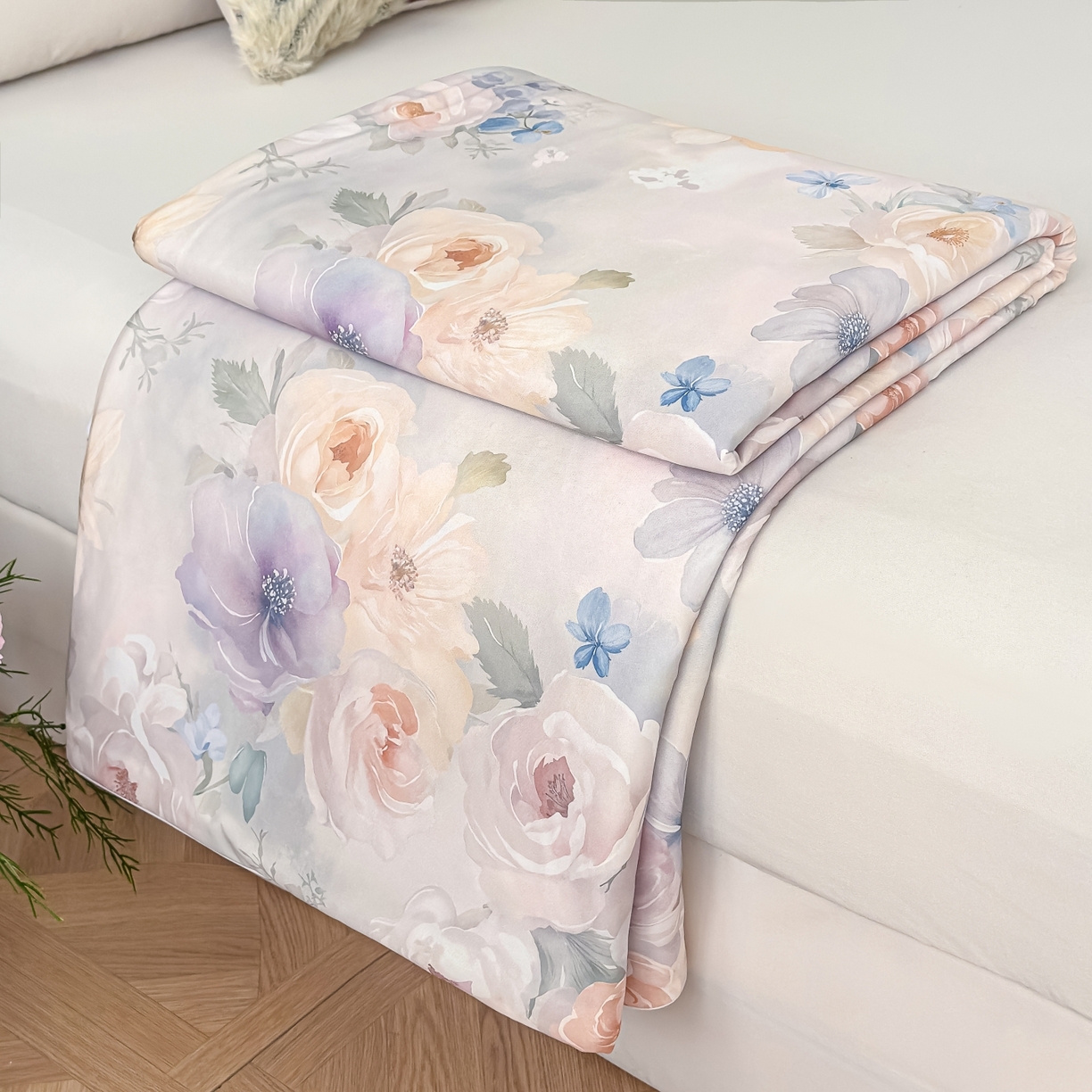 91家纺网 家纺一手货源 找家纺 （总）圣尔雅家纺 2026春夏新款数码印花凉感丝夏被夏凉被空调被系列