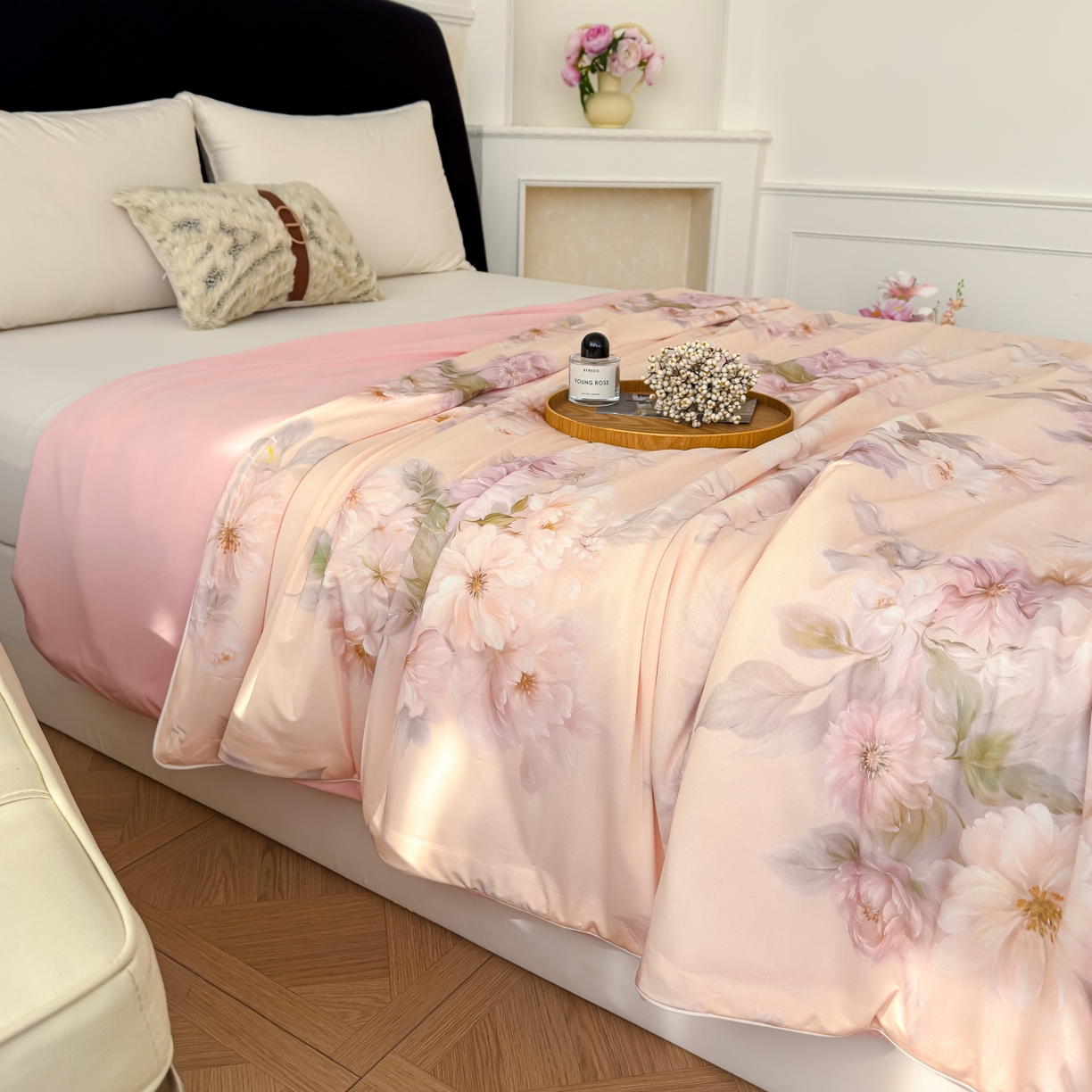 91家纺网 家纺一手货源 找家纺 圣尔雅家纺 2026春夏新款数码印花凉感丝夏被夏凉被空调被系列 尔雅