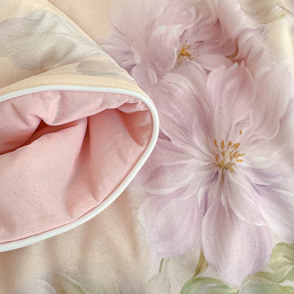 91家纺网 家纺一手货源 找家纺 圣尔雅家纺 2026春夏新款数码印花凉感丝夏被夏凉被空调被系列 尔雅