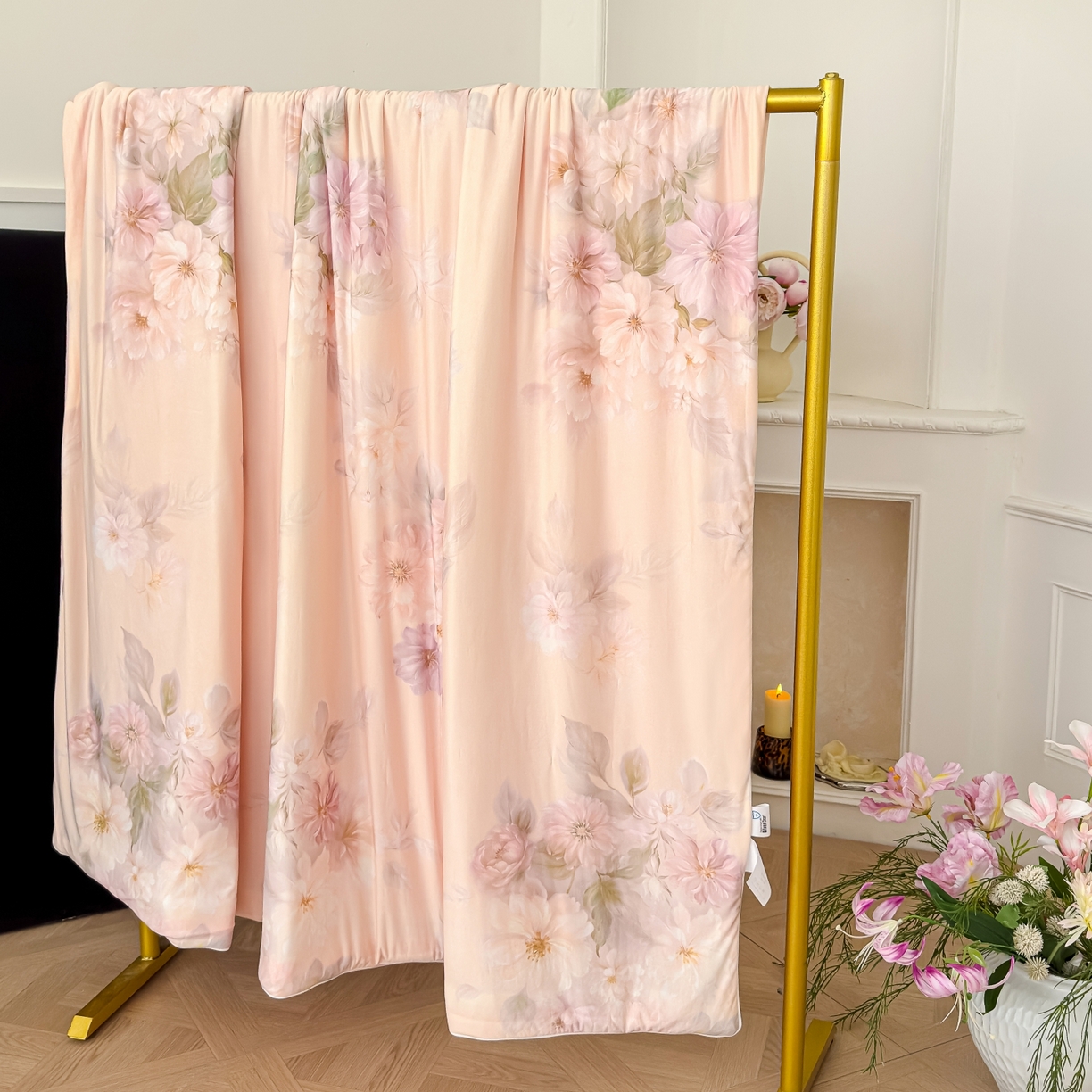 91家纺网 家纺一手货源 找家纺 圣尔雅家纺 2026春夏新款数码印花凉感丝夏被夏凉被空调被系列 尔雅