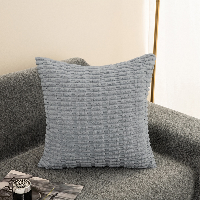 91家纺网 家纺一手货源 找家纺 （总）新奇异 2025新款简约单/双面灯芯绒抱枕麦穗粒系列