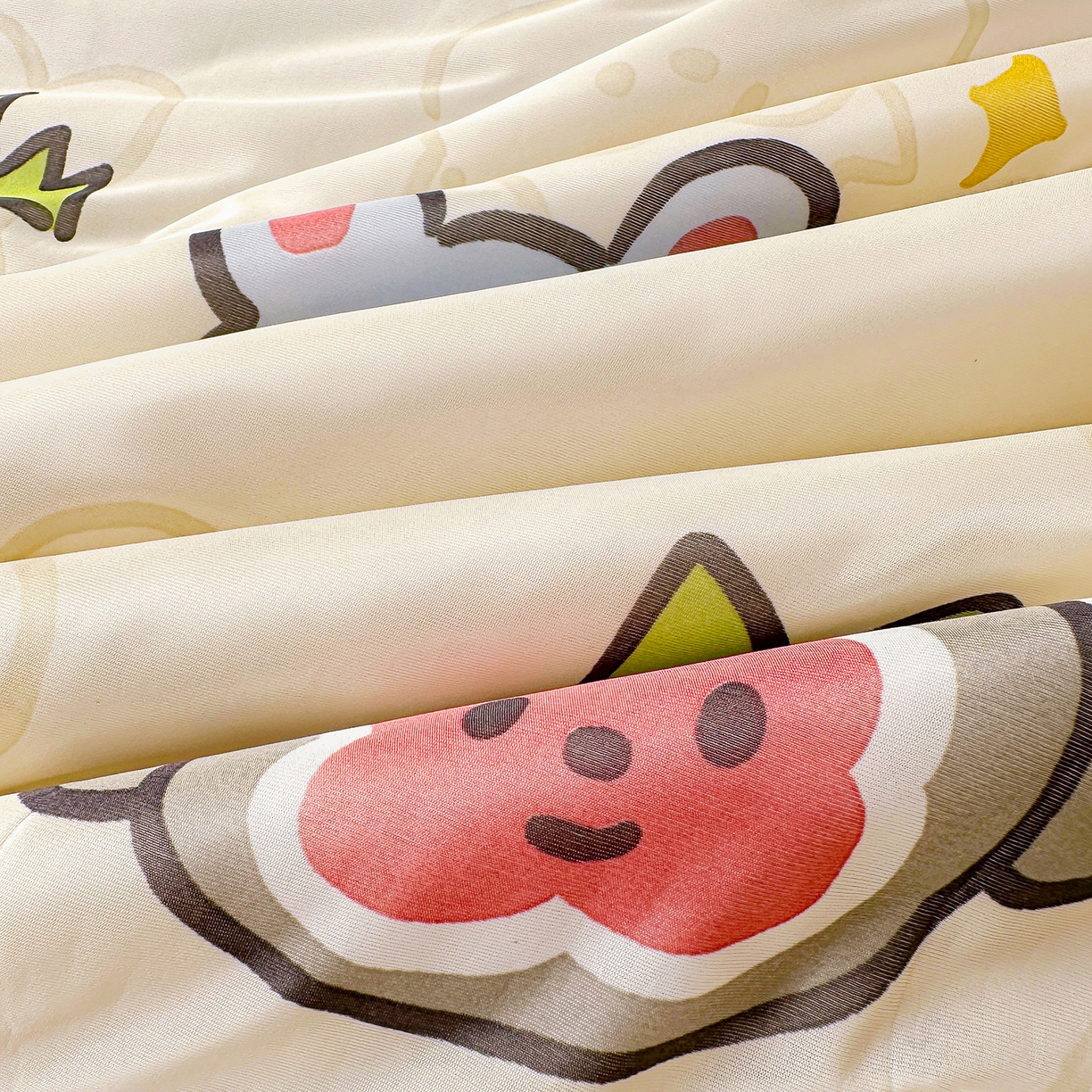 91家纺网 家纺一手货源 找家纺 悦织语 2026新款凉感丝（含氨纶）双面凉感冰丝夏凉被空调被 萌宠乐园