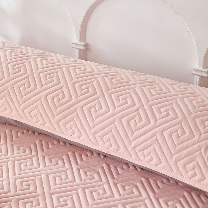 91家纺网 家纺一手货源 找家纺 三盛源 2026新款A类防水隔脏夹棉枕套枕头单双人保护套隔离枕芯水洗棉枕头套家用防口水-简奢系列（支持小批量定制尺寸） 简奢系列-桃粉