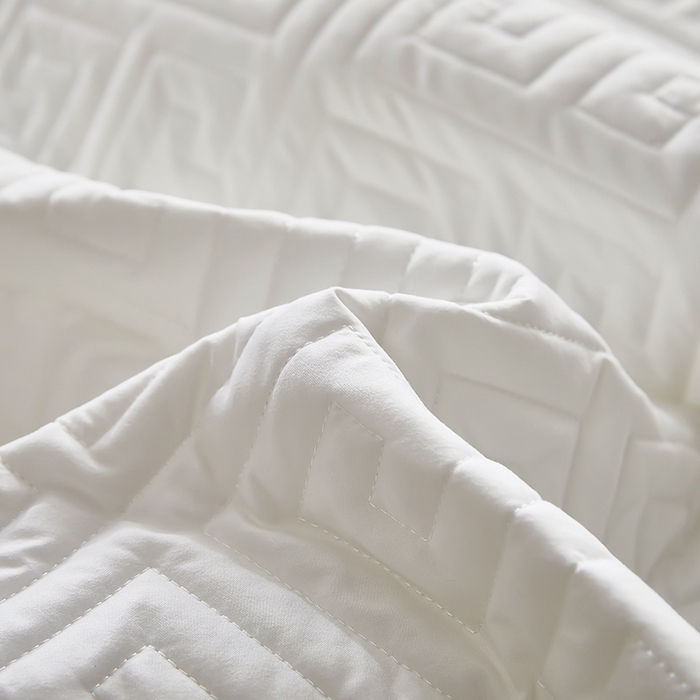 91家纺网 家纺一手货源 找家纺 三盛源 2026新款A类防水隔脏夹棉枕套枕头单双人保护套隔离枕芯水洗棉枕头套家用防口水-简奢系列（支持小批量定制尺寸） 简奢系列-月光白