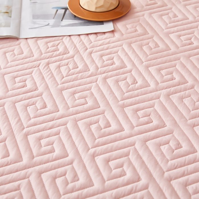 91家纺网 家纺一手货源 找家纺 三盛源 2026新款A类防水隔脏夹棉枕套枕头单双人保护套隔离枕芯水洗棉枕头套家用防口水-简奢系列（支持小批量定制尺寸） 简奢系列-桃粉