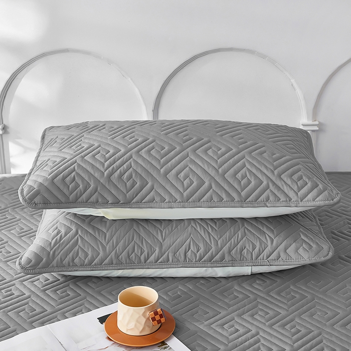 91家纺网 家纺一手货源 找家纺 三盛源 2026新款A类防水隔脏夹棉枕套枕头单双人保护套隔离枕芯水洗棉枕头套家用防口水-简奢系列（支持小批量定制尺寸） 简奢系列-星空灰