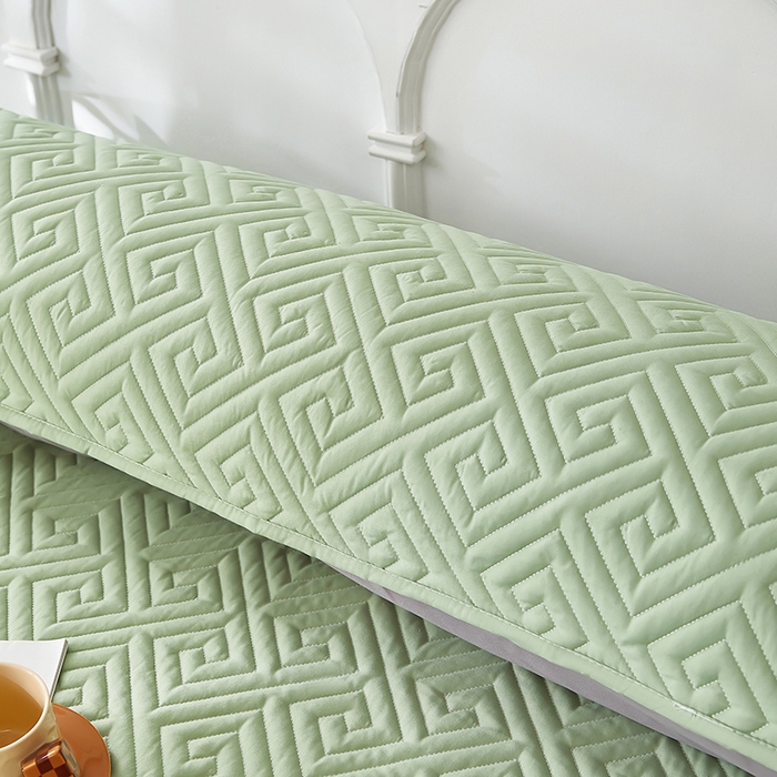 91家纺网 家纺一手货源 找家纺 三盛源 2026新款A类防水隔脏夹棉枕套枕头单双人保护套隔离枕芯水洗棉枕头套家用防口水-简奢系列（支持小批量定制尺寸） 简奢系列-薄荷绿