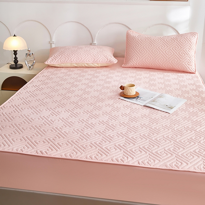 91家纺网 家纺一手货源 找家纺 （总）三盛源 2026新款A类防水夹棉床笠加厚席梦思床垫保护套床笠罩防滑-简奢系列（支持小批量定制尺寸）