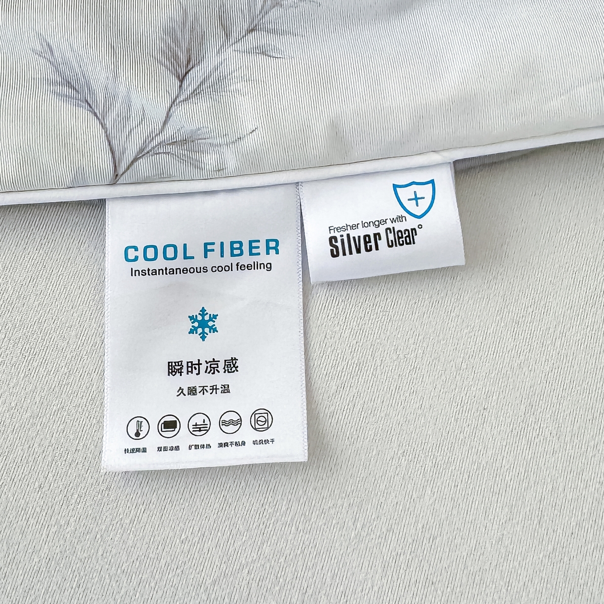 91家纺网 家纺一手货源 找家纺 圣尔雅家纺 2026春夏新款数码印花凉感丝夏被夏凉被空调被系列 墨蝶