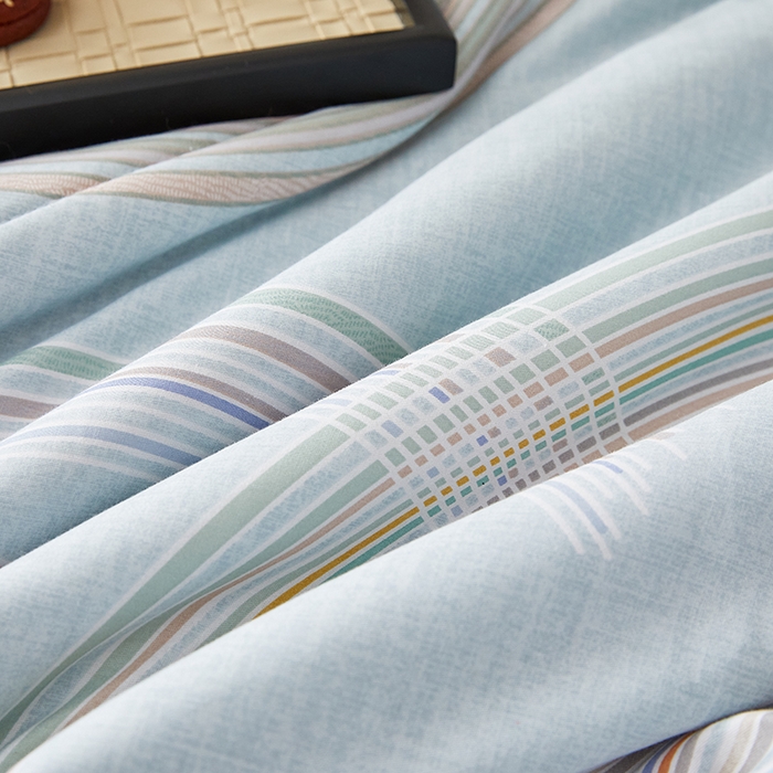 91家纺网 家纺一手货源 找家纺 海洋家纺 2026新款A类里外全棉棉花夏被-格子系列 风格二 英伦风范