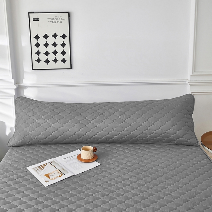 91家纺网 家纺一手货源 找家纺 （总）三盛源 2026新款A类防水夹棉枕套枕芯套防头油双人1.2枕头套1.5夫妻枕头长款一体1.8枕芯套-洛卡系列（支持小批量定制尺寸）