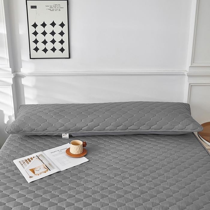 91家纺网 家纺一手货源 找家纺 （总）三盛源 2026新款A类防水夹棉枕套枕芯套防头油双人1.2枕头套1.5夫妻枕头长款一体1.8枕芯套-洛卡系列（支持小批量定制尺寸）