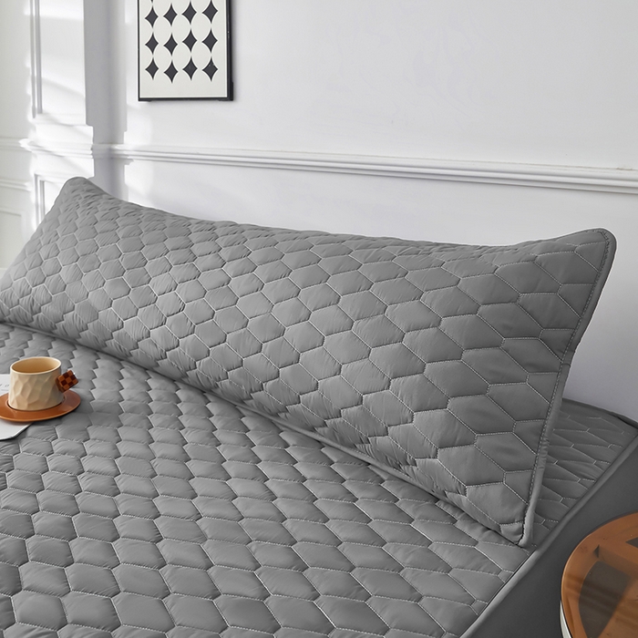 91家纺网 家纺一手货源 找家纺 （总）三盛源 2026新款A类防水夹棉枕套枕芯套防头油双人1.2枕头套1.5夫妻枕头长款一体1.8枕芯套-洛卡系列（支持小批量定制尺寸）