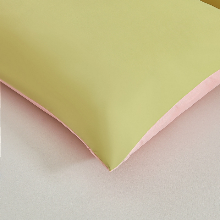 91家纺网 家纺一手货源 找家纺 悦织语 2026新款A类云母凉感丝（含氨纶）+针织棉双面可用夏凉被空调被被子被芯 橄榄绿+奶茶粉