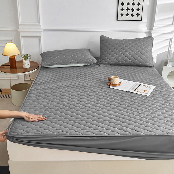 91家纺网 家纺一手货源 找家纺 （总）三盛源 2026新款A类防水隔尿床笠单件夹棉加厚席梦思床垫保护罩防尘床单床罩床套-洛卡系列（支持小批量定制尺寸）