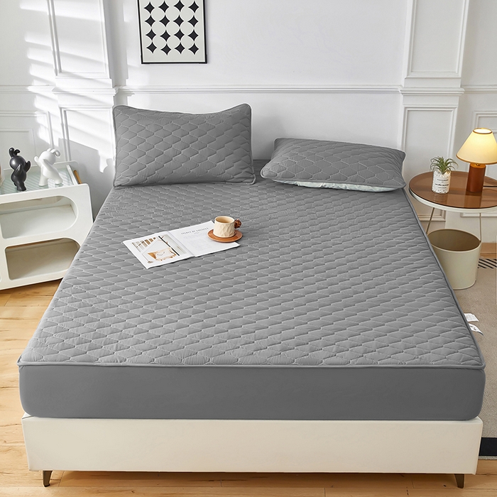 91家纺网 家纺一手货源 找家纺 （总）三盛源 2026新款A类防水隔尿床笠单件夹棉加厚席梦思床垫保护罩防尘床单床罩床套-洛卡系列（支持小批量定制尺寸）