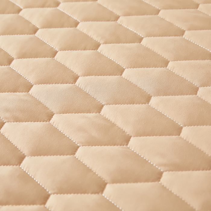 91家纺网 家纺一手货源 找家纺 三盛源 2026新款A类防水隔尿床笠单件夹棉加厚席梦思床垫保护罩防尘床单床罩床套-洛卡系列（支持小批量定制尺寸） 洛卡系列-卡其