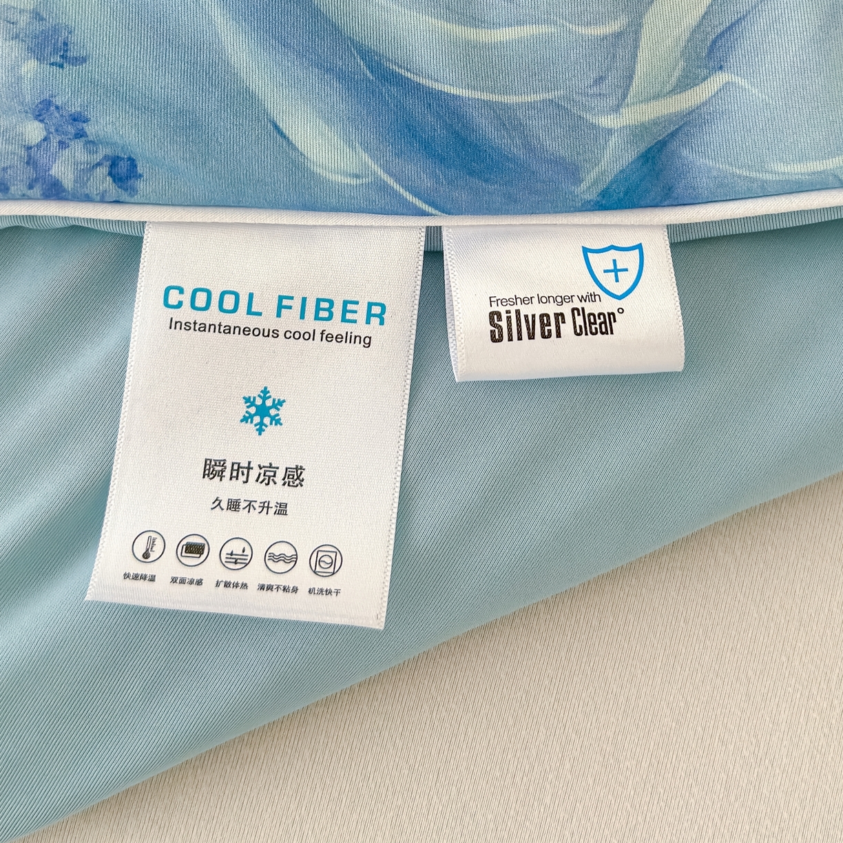 91家纺网 家纺一手货源 找家纺 圣尔雅家纺 2026春夏新款数码印花凉感丝夏被夏凉被空调被系列 柔依